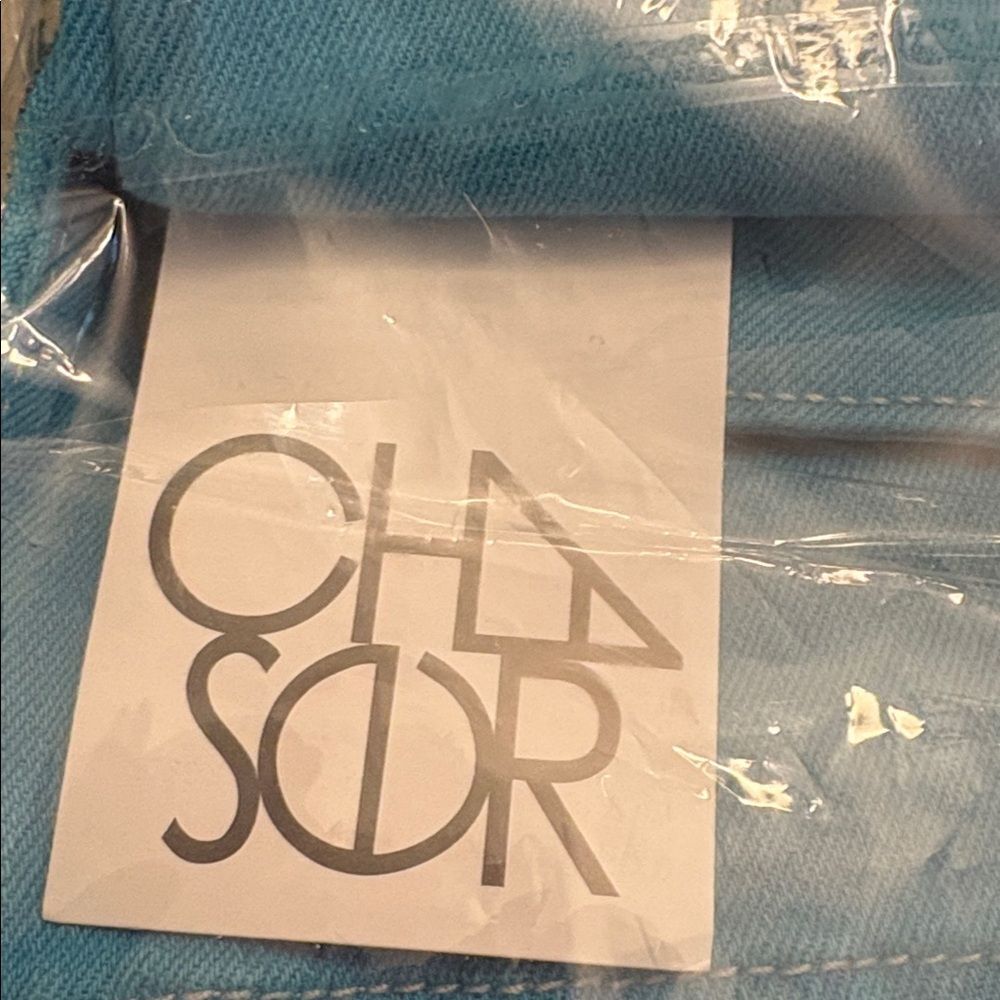 NWT Chaser Skinny Jeans Vibrant Teal Size 26 - Picture 6 of 6